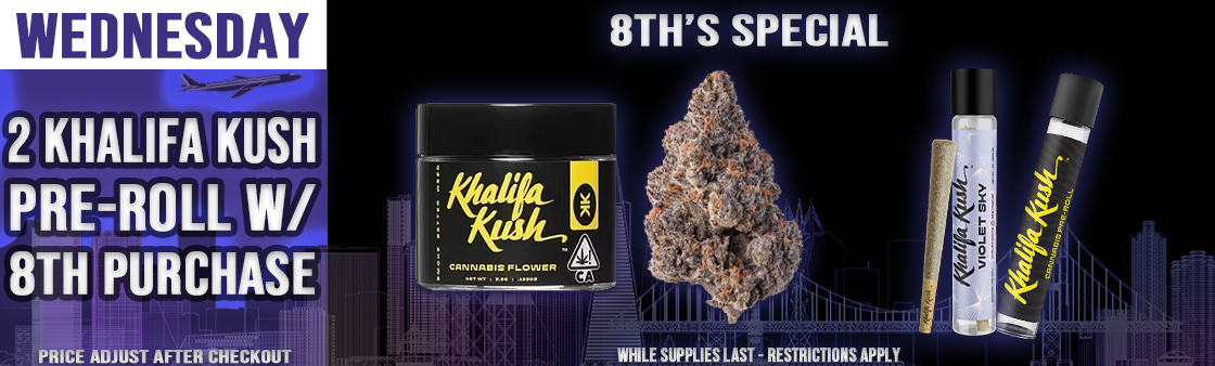 khalifa kush wiz khalifa flower preroll bud 8th