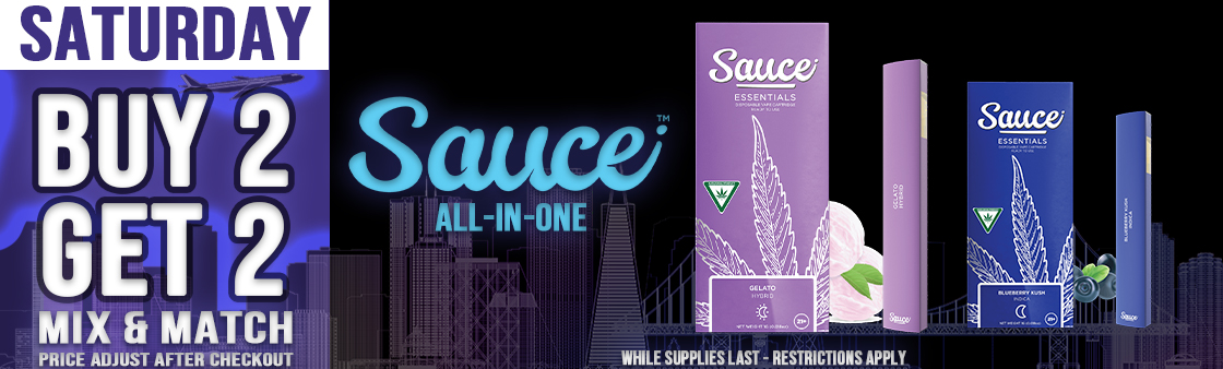 sauce disposable all in one vape